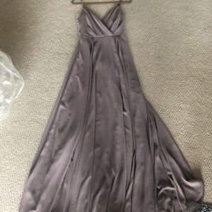 Lulus Mauve Full Length Dress